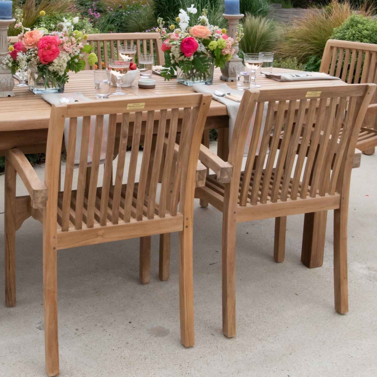 Flores Stacking Carver Chair